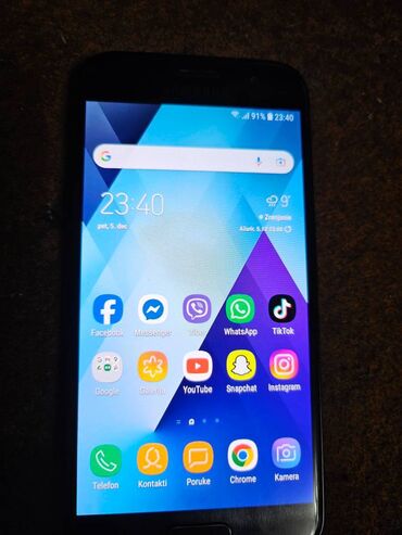 Samsung: Samsung Galaxy A3 2017, 16 GB, bоја - Crna, Otisak prsta — 1