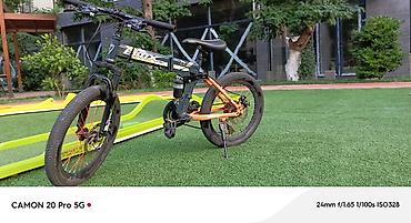 İdman velosipedləri: BMX üslubunda uşaq/yeniyetmə - Qatlanan alüminium/metal gövdə — 2