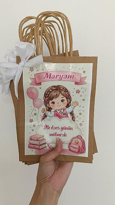 hədiyyəsi: Bilik gününə özəl hədiyyə paketləri - Sifarişə uyğun fərdi mətn və — 2