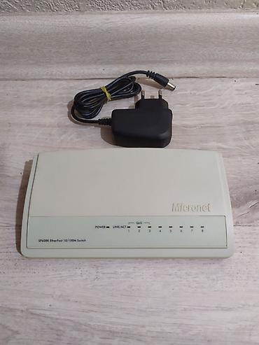 raspberry pi: 8-port коммутатор Micronet SP608K 100Мбит/с. Хорошее состояние — 3