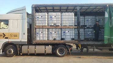 can eti: IBC konteynerlər – 1000 litr, plastik çənlər (paletli, qəfəsli) — 2