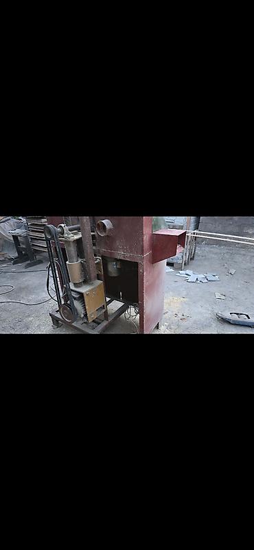komur samavarı: Ağaç fırçalama və teksturalama aparatı (wood brushing/aging machine) — 2