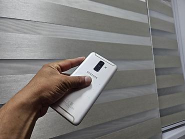 samsung galaxy a9: Samsung Galaxy A6 Plus, Б/у, 32 ГБ, цвет - Серебристый, 2 SIM — 3
