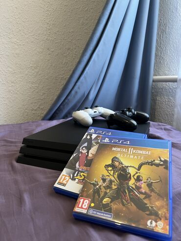 PS4 (Sony PlayStation 4): SONY PLAYSTATION 4PRO 1000GB (1ТЕРАБАЙТ) ДВА ОРИГИНАЛЬНЫХ ДЖОЙСТИКА