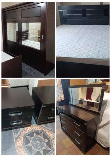 Yataq otağı dəstləri: Dest yataq Materilal Mdf catdirma qurasdirma daxil 570azn✅ Deste