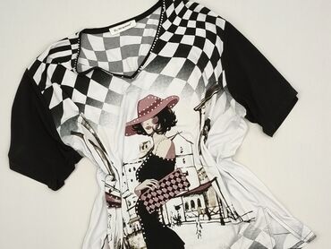 playboy t shirty missguided: T-shirt damski, rozmiar L