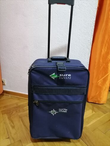 kofer 55 x 40 x 23 cm: Medium suitcase, color - Blue