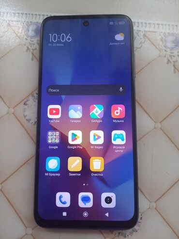 рассрочка телевизор бишкек: Redmi, Redmi 10, Б/у, 128 ГБ, цвет - Синий, 2 SIM