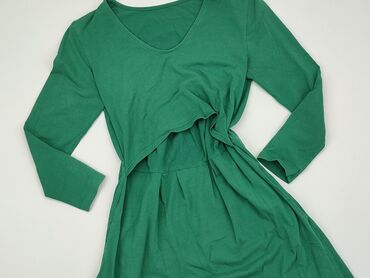 amarantowa bluzki damskie: Sukienka, S, stan - Dobry