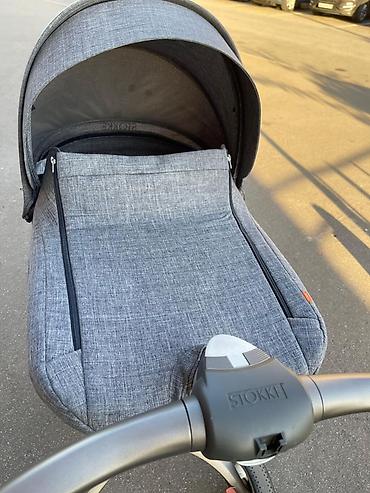Детский мир: Коляска, Stokke, цвет - Черный, Б/у — 3