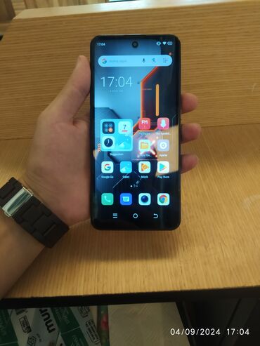 infinix gt 10 pro qiyməti: Infinix GT 10 Pro, 256 GB, rəng - Qara