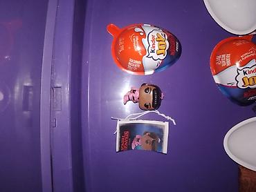 kinder stranger: Fiqur, Plastik, rəng - Çəhrayı — 1