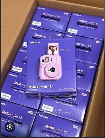 tikis masini jack: Fujifilm Instax mini 13 – rəqəmsiz ani fotokamera - Rəng: Candy Pink — 1
