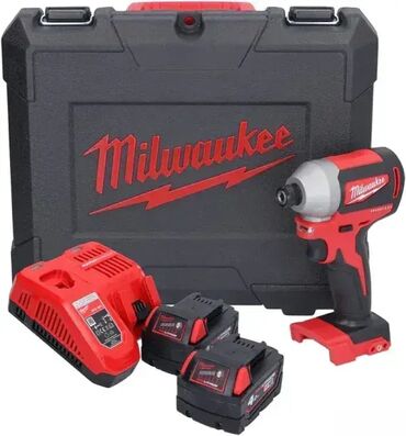 sat bez baterije: Milwaukee akumulatorska udarna bušilica 1/4" Hex M18CBLID-4 🔋