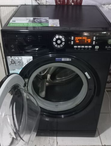 Paltaryuyan maşınlar: Paltaryuyan maşın Hotpoint Ariston, 9 kq, İşlənmiş, Avtomat, Ödənişli çatdırılma