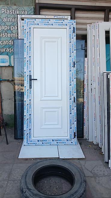 Двери и комплектующие: PVC qapı və pəncərə sistemləri - Material: PVC profil (üzərində — 1