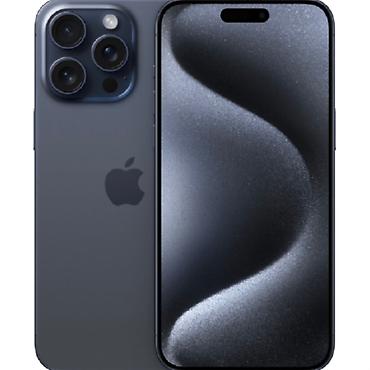iphone 512: IPhone 15 Pro Max, 512 GB, Blue Titanium, Barmaq izi, Face ID — 1