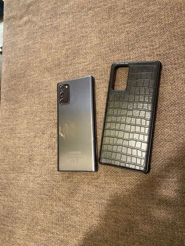 samsung galaxy tab3: Samsung Galaxy Note20, 256 GB, rəng - Boz, Barmaq izi