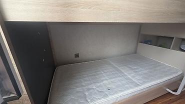 matras islenmis: Oğlan və qız üçün, İşlənmiş, Çarpayı, Matras ilə, Siyirməsiz, Laminat — 2