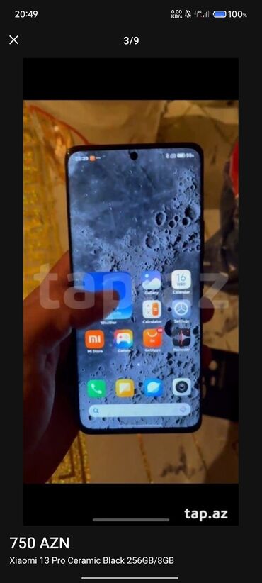 ən ucuz planşet: Xiaomi 13 Pro, 256 GB, rəng - Qara