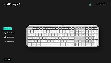 mx keys: Клавиатура, Logitech, Мембранная, Bluetooth, Проводное подключение, Размер: 100% — 3