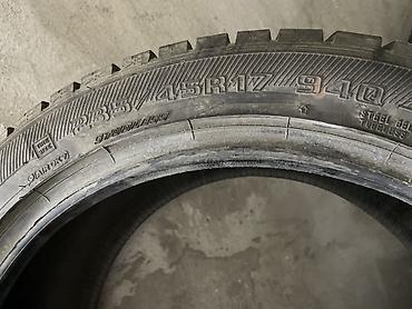 112 5: Шины 235 / 45 / R 17, Зима, Б/у, Комплект, Легковые, Япония, GoodYear — 4