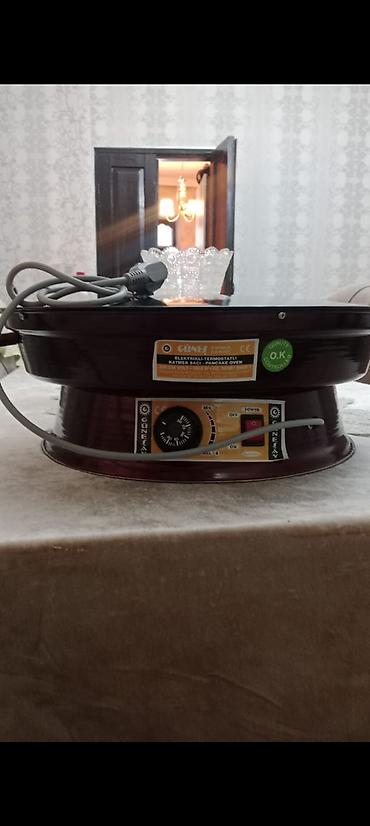 turk qaz sobası: Çəkisi 4.5 kq.Sac Diametri 50 sm. Spiralı qalın soba spiralıdır, ten — 1