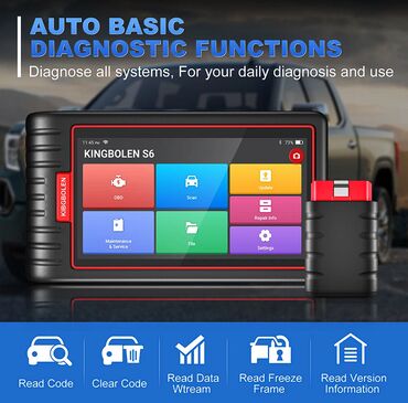 Alati za automobile: Novo - Kingbolen S6 OBD2 28 Reset IMMO/BMS/TPMS/ABS Bleeding Novo - — 12