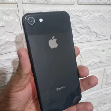 IPhone 8, 64 GB, Black Titanium, Kredit, Barmaq izi, Face ID