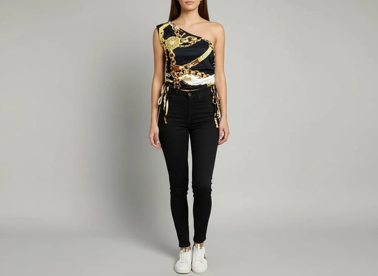 Shein, Top damski, rozmiar S