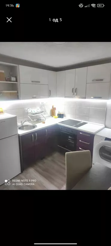 Kitchen furniture sets, color - White