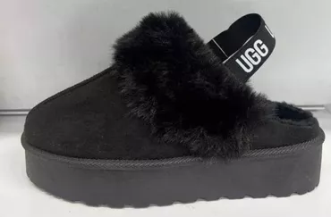 Ugg slippers, color - Black, 36