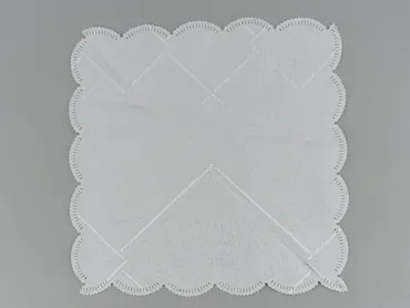 Serwetka 20 x 20, kolor - Biały, stan - Bardzo dobry