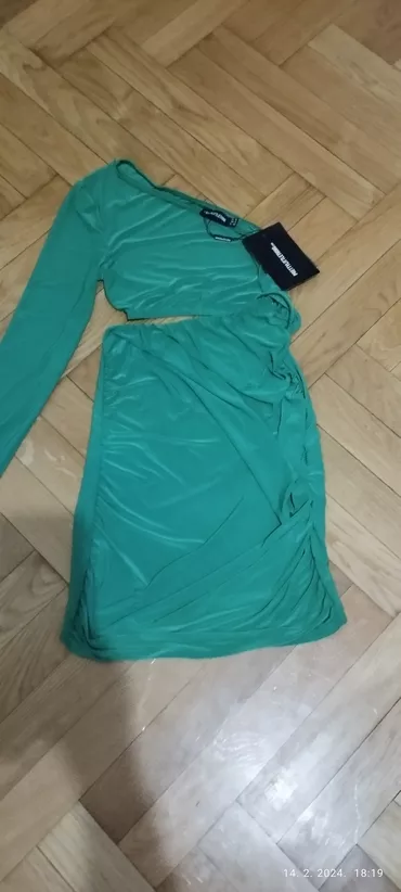 Pretty Woman XS (EU 34), S (EU 36), color - Green, Evening, Other sleeves