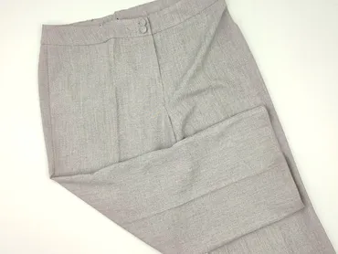 Material trousers for women, size 4XL (EU 48)