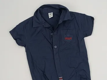 Shirt 3-4 years, condition - Good, pattern - Monochromatic, color - Blue