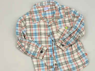 Shirt 1.5-2 years, condition - Very good, pattern - Cell, color - Multicolored