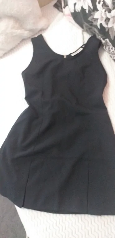 M (EU 38), color - Black, Evening, Short sleeves