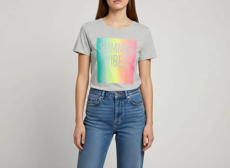 T-shirt damski, rozmiar S