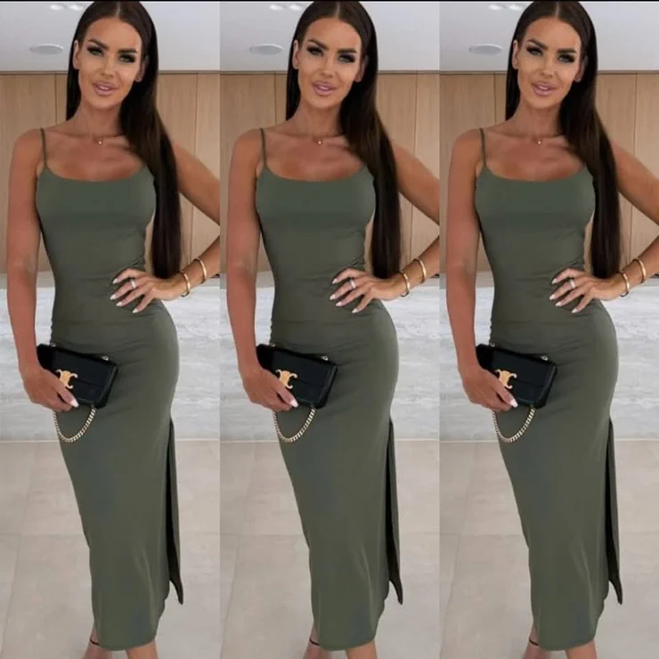 One size, color - Green, Evening, With the straps