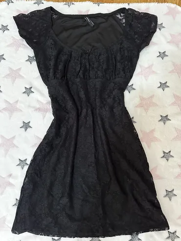 A-Dress M (EU 38), bоја - Crna, Koktel, klub, Kratkih rukava