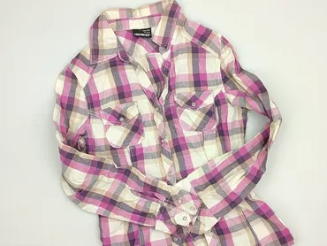 Shirt 12 years, condition - Good, pattern - Cell, color - Purple