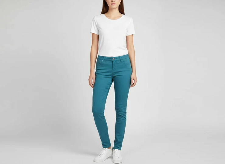 Bershka, Jeansy damskie, rozmiar M