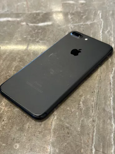 IPhone 7 Plus, Б/у, 128 ГБ, Черный, 75 %