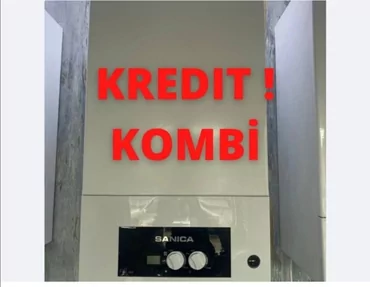 Kombi ve radiatorlar. Nagd ve kreditle Satis. 3-24 ay müddətdə