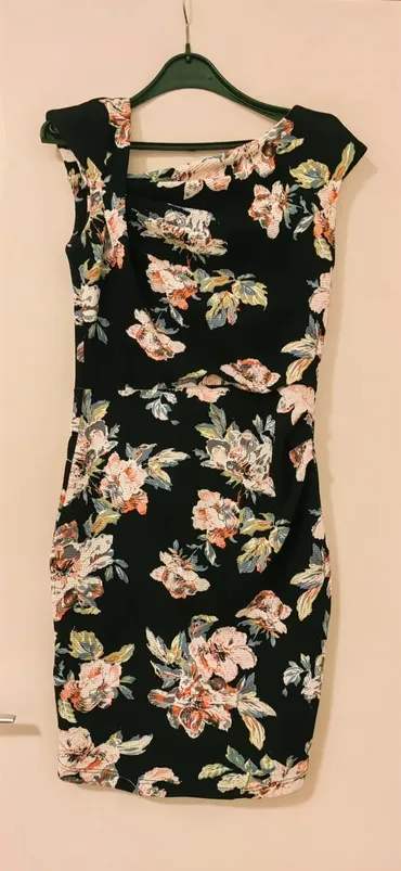XL (EU 42), color - Multicolored, Cocktail, Without sleeves