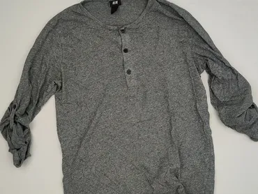 Long-sleeved top for men, M (EU 38), H&M, condition - Very good