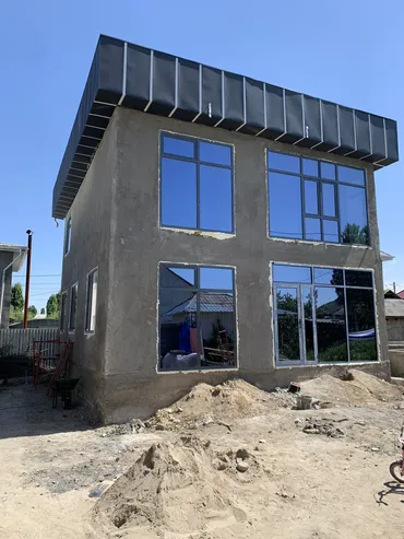 Пластик даяр терезе, Панорамалык, 270 * 355, Жаңы, Акысыз орнотуу