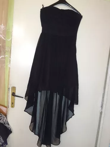 M (EU 38), color - Black, Evening, Without sleeves