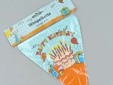Girlanda urodzinowa "Wimpelkette" o długości 4 metrów, idealna do